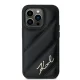 Karl Lagerfeld iPhone 13 / 13 Pro vāciņš Diagonal Quilted Script, melns