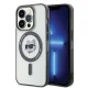 Karl Lagerfeld iPhone 15 Pro vāciņš IML Choupette\'s Head MagSafe, caurspīdīgs