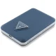 Повербанк Guess Grained Triangle с MagSafe 5000мАч 15Вт USB-C - синий