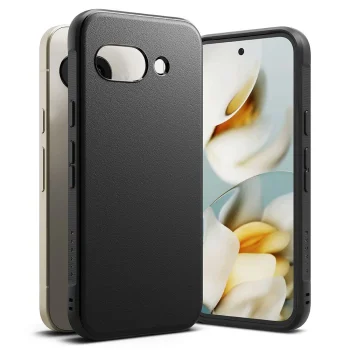 Google Pixel 9a Ringke Onyx Clear Case Cover, Black | Чехол Кейс Бампер Обложка для...