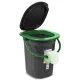 Портативный туалет GreenBlue GB320BG, черно-зеленый