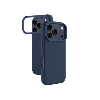 AmazingThing iPhone 17 Pro Max vāciņš Glamour ar statīvu, zils