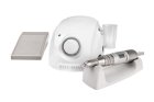Manicure & Pedicure Nail Milling Machine Saeyang Marathon 3 Champion + H200 45 W, White, With Foot Pedal