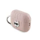 Чехол для AirPods Pro 2 Karl Lagerfeld Monogram Choupette Head, розовый