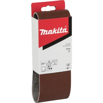 Slīplente Makita P-37138, 76 x 457 mm, K120, 5 gab.