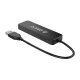 USB-A хаб Orico FL01 на 4 порта USB 2.0, черный