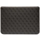 Guess 4G Stripe Metal Logo klēpjdatora maciņš līdz 14\", melns