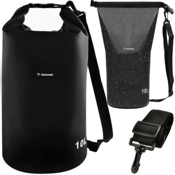 Trizand 10L Waterproof Dry Bag, Black