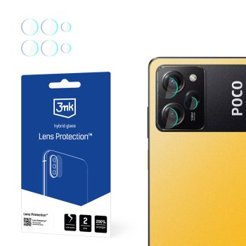 3mk Lens Protection™ hybrid camera glass Poco X5 Pro 5G