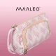 Школьный пенал Maaleo с двумя отделениями, розовый