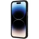 Audi iPhone 14 Pro Case Synthetic Leather MagSafe, Black