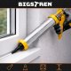 Heavy Duty Caulking Gun 600ml Bigstren for Sealant, Silver Orange