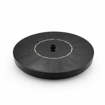 Solar Powered Pond Fountain ZD70A, Black