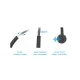 Conceptronic POLONA03BDA Wireless Bluetooth Headset, Black
