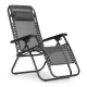 MultiGarden Zero Gravity Garden and Beach Lounger, Grey