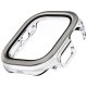 Uniq Voute Case with Tempered Glass for Apple Watch Ultra 49 mm, Silver