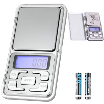 Elektroniskie kabatas juvelieru svari 500g/0.01g LCD