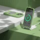 Чехол Etteri Silicone Mag для Apple iPhone 14, светло-зеленый