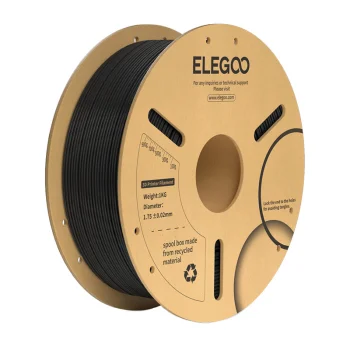 Филамент ELEGOO PLA+ 1.75 мм для 3D-принтера, черный