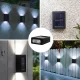 Настенный солнечный LED светильник Forever Light SUNARI FLS-09 10lm Черный