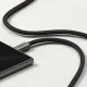 Ringke USB-C 3.2 Gen kabelis 240W 100cm melns