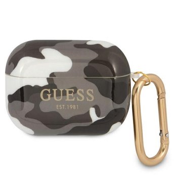 Guess чехол для AirPods Pro Camouflage Черный