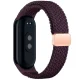 TECH-PROTECT NYLONMAG XIAOMI SMART BAND 8 / 9 NFC ТЕМНО-ВИШНЕВЫЙ