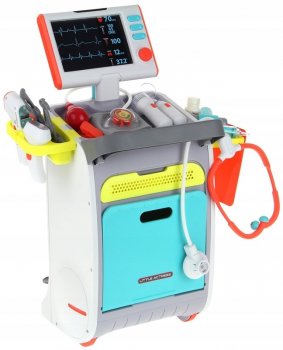 Rotaļu Daktera Ārsta Piederumu Komplekts Bērnu Spēļu Medicīnas Stacija | Toy Doctor Play Kit for Kids Pretend...