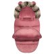 Sleeping bag for stroller, sled Elmi Ricokids, raspberry color