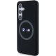BMW M Silikona apdrukāts MagSafe gredzena futrālis Samsung Galaxy S24 - melns | Silicone Printed Ring case for black