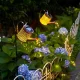 Solar garden watering can lamp