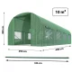 Садовая теплица из пленки Plonos 4973-B 2.5 x 4 м (10 м²), зеленая