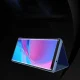 Чехол-книжка Clear View для Samsung Galaxy M53 5G с функцией подставки, черный
