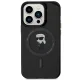 Karl Lagerfeld iPhone 15 Pro Max vāciņš IML Ikonik MagSafe, melns