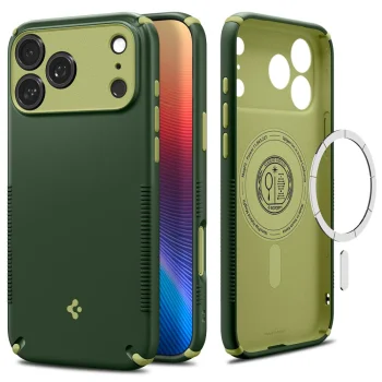 Чехол Spigen Nano Pop MagSafe для iPhone 18 Pro / 17 Pro, Green