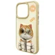 Nimmy Cool&Cute 2.0 Cat vāciņš telefonam iPhone 15 Pro, haki