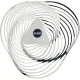 Metāla grozs bļoda Alessi Trinity ACO02, 26 cm, nerūsējošais tērauds