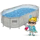 Каркасный бассейн Bestway Power Steel 427x250x100 см с аксессуарами