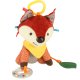 Сенсорная игрушка-подвеска для коляски Лисичка