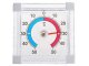 Ārējais loga termometrs pašlīmējošs logs | Self-adhesive window external round thermometer
