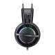 Onikuma X88 spēļu austiņas ar RGB un mikrofonu, Melnas