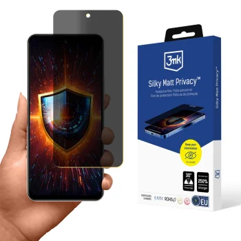 Защитное стекло 3mk Silky Matt Privacy для Vivo Y19s