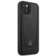Mercedes Leather Urban iPhone 14 Plus dabīgās ādas vāciņš, melns