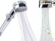 Water Saving Shower Head with Filter, Different Colors, without Hose