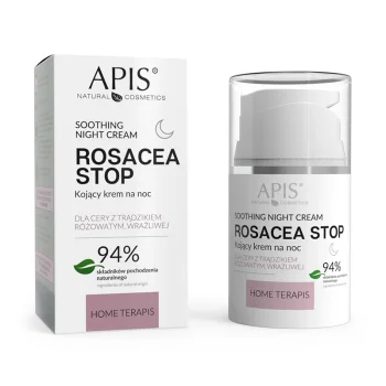 Ночной успокаивающий крем для лица Apis Rosacea-Stop, 50 мл