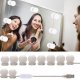 LED spuldzes apgaismojums spogulim lampas holivudas kosmētikas spogulis, 10 gab. | Mirror Makeup Dimmable Lamps Lights