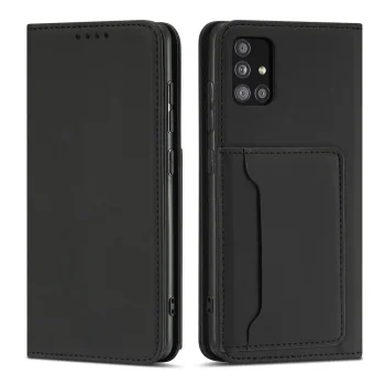 Чехол-книжка Magnet Card Case для Samsung Galaxy A12 5G, черный