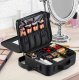 Ceļojumu Kosmētikas Soma Futrālis Makeup Piederumu Koferis Organaizers Organizators, Melns | Makeup Case Box...