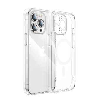 Vāciņš Joyroom 14D Magnetic iPhone 14 Plus ar MagSafe atbalstu JR-14D7, caurspīdīgs
