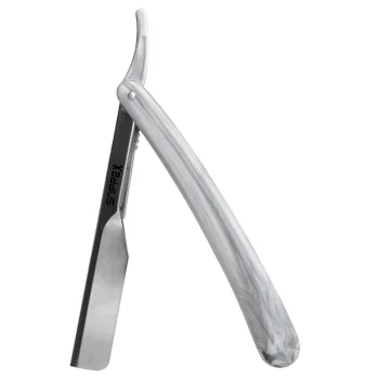 Snippex razor 115 Straight Razor with Replaceable Blades, Marble